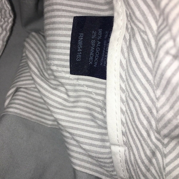 TOMMY HILFIGER $50 Womens Gray Casual Short 8 - Picture 4 of 6